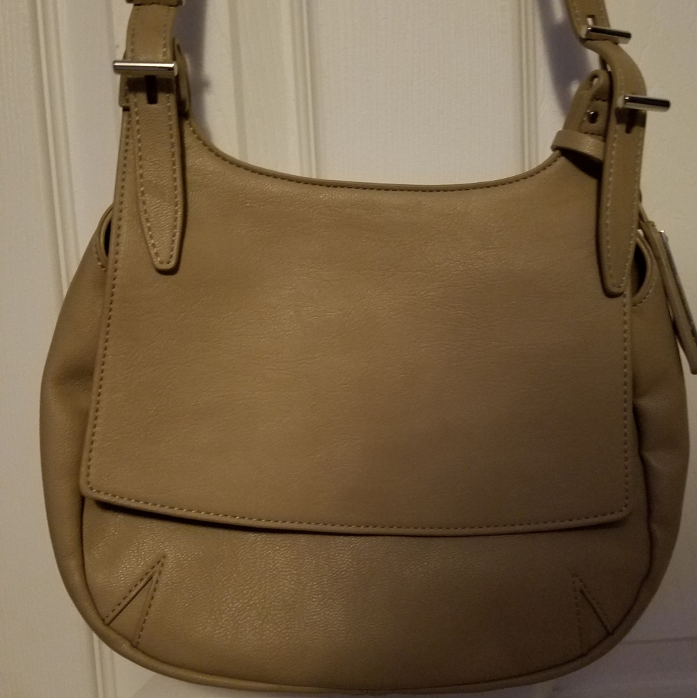 Taupe colored Nine West Crossbody